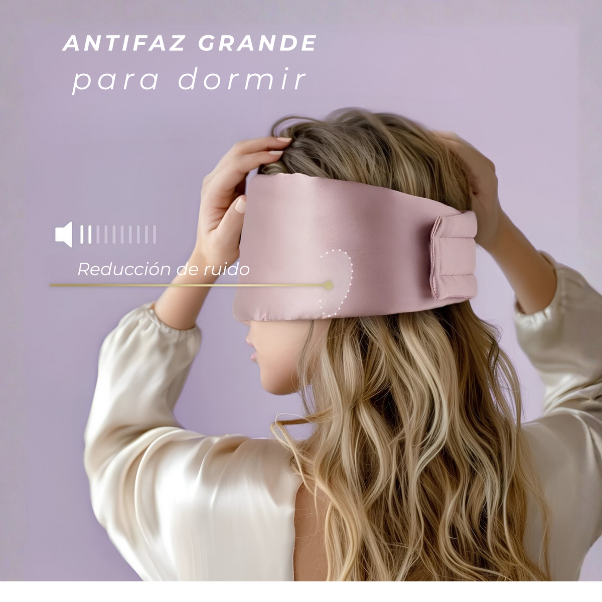 Antifaz de seda para dormir